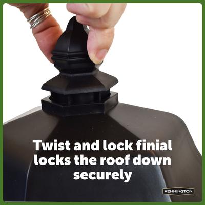 Show full view: Pennington Garden Coach Light Bird Feeder slide 6 of 10