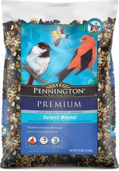 Pennington Premium Select Blend Bird Food, 10-lb bag