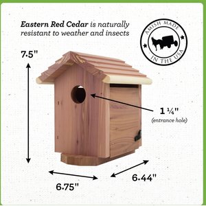 Pennington Pride Cedar Bird House