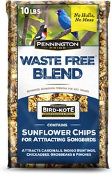 Pennington Pride Waste Free Blend Bird Food, 10-lb bag