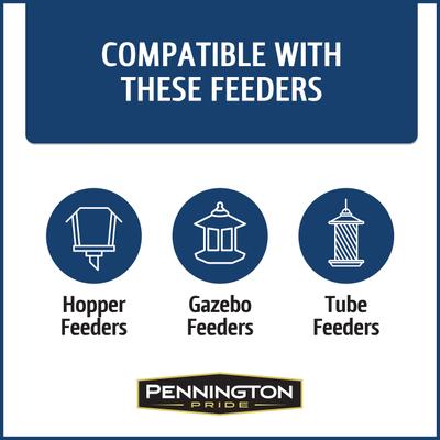 Show full view: Pennington Pride Waste Free Blend Bird Food, 10-lb bag slide 5 of 8