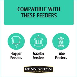 Pennington Pride Wild Finch Blend Bird Food, 10-lb bag slide 2 of 9