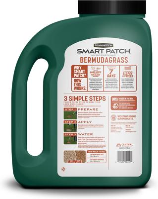 Show full view: Pennington Smart Patch Bermudagrass Mix Dog Lawn-Treatment & Grass Saver, 5-lb jug slide 2 of 11