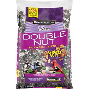 Pennington Ultra Double Nut, Nut & Fruit Blend Wild Bird Food, 10-lb bag