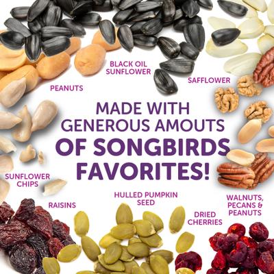 Show full view: Pennington Ultra Double Nut, Nut & Fruit Blend Wild Bird Food, 10-lb bag slide 6 of 11