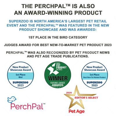 Show full view: PerchPal Bird Training Perch slide 7 of 8