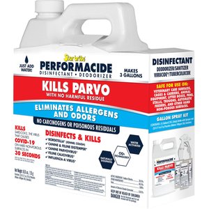 Performacide Kills Parvo Disinfectant & Deodorizer Kit, 1-gal jug