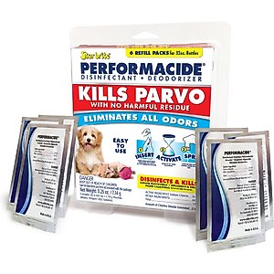 Performacide Kills Parvo Disinfectant Deodorizer Refills, 32-fl oz kit, 6 count
