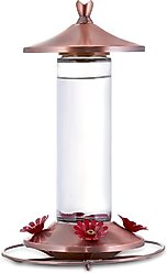 Perky-Pet Elegant Copper Glass Hummingbird Feeder