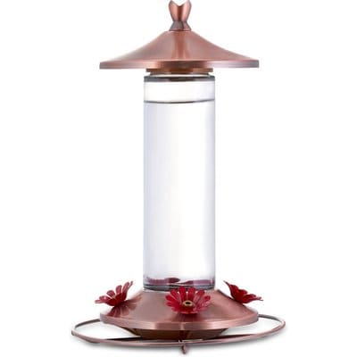 Perky-Pet Perky-Pet Elegant Copper Glass Hummingbird Feeder