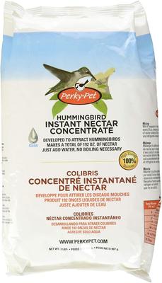 Show full view: Perky-Pet Instant Nectar Concentrate Clear Hummingbird Food, 2-lb bag slide 4 of 8