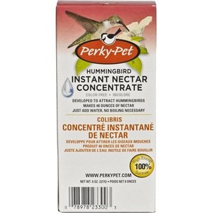 Perky-Pet Instant Nectar Concentrate Clear Hummingbird Food, 8-oz bag
