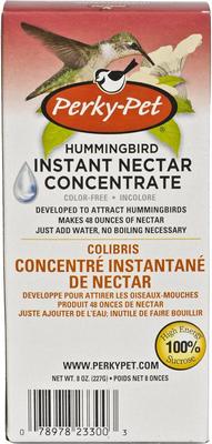 Show full view: Perky-Pet Instant Nectar Concentrate Clear Hummingbird Food, 8-oz bag slide 4 of 8