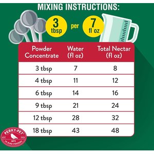 Perky-Pet Instant Nectar Concentrate Red Hummingbird Food, 2-lb bag