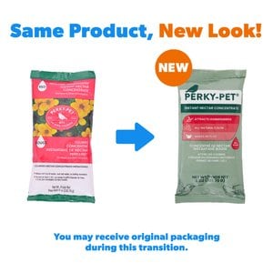 Perky-Pet Instant Nectar Concentrate Red Hummingbird Food, 8-oz bag