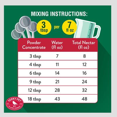 Show full view: Perky-Pet Instant Nectar Concentrate Red Hummingbird Food, 8-oz bag slide 5 of 9