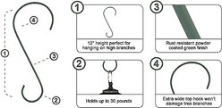 Perky-Pet Metal Hook Feeder Hanger, 12-in, 1 count slide 2 of 9