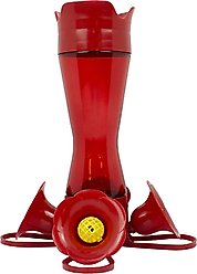 Perky-Pet Pinch Waist Plastic Hummingbird Feeder, 8-oz