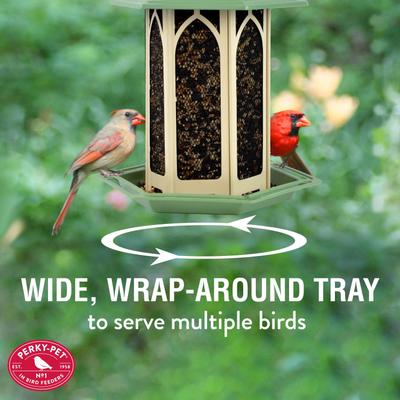 Show full view: Perky-Pet Pistachio Gazebo Bird Feeder, Green, 3.5-lb slide 5 of 10