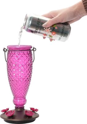 Show full view: Perky-Pet Ready to Use Clear Nectar Hummingbird Food, 16-oz can, 4 count slide 9 of 10