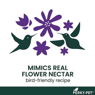 Show full view: Perky-Pet Ready to Use Clear Nectar Hummingbird Food, 16-oz can, 4 count slide 2 of 10