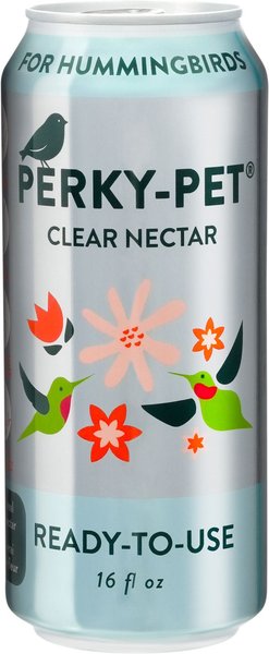 Perky-Pet Ready to Use Clear Nectar Hummingbird Food, 16-oz can