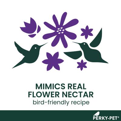 Show full view: Perky-Pet Ready to Use Clear Nectar Hummingbird Food, 16-oz can slide 9 of 10
