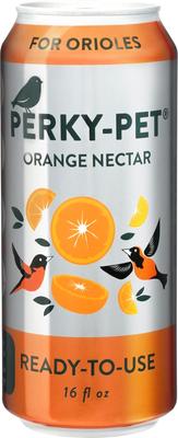Show full view: Perky-Pet Ready to Use Orange Nectar Oriole Food, 16-oz can slide 1 of 9
