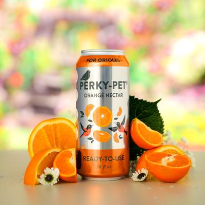 Show full view: Perky-Pet Ready to Use Orange Nectar Oriole Food, 16-oz can slide 2 of 9