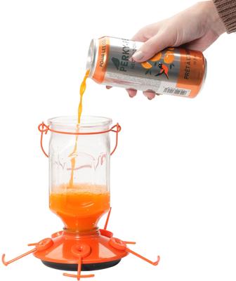 Show full view: Perky-Pet Ready to Use Orange Nectar Oriole Food, 16-oz can slide 5 of 9