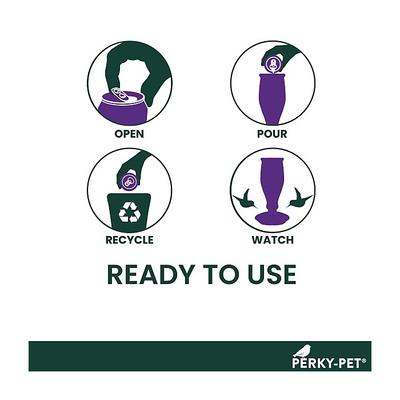 Show full view: Perky-Pet Ready to Use Red Nectar Hummingbird Food, 16-oz can, 4 count slide 5 of 9