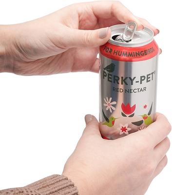 Show full view: Perky-Pet Ready to Use Red Nectar Hummingbird Food, 16-oz can slide 8 of 9