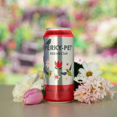 Show full view: Perky-Pet Ready to Use Red Nectar Hummingbird Food, 16-oz can slide 6 of 9