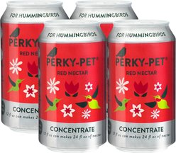 Perky-Pet Red Nectar Concentrate Hummingbird Food, 12-oz can, 4 count
