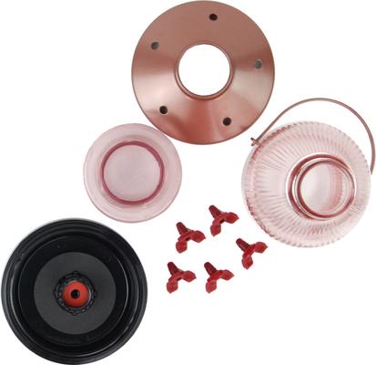 Show full view: Perky-Pet Rose Gold Top-Fill Glass Hummingbird Feeder slide 8 of 9