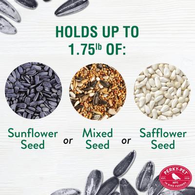 Show full view: Perky-Pet Squirrel-Be-Gone Max Bird Feeder with Flexports, 1.75-lb slide 2 of 8