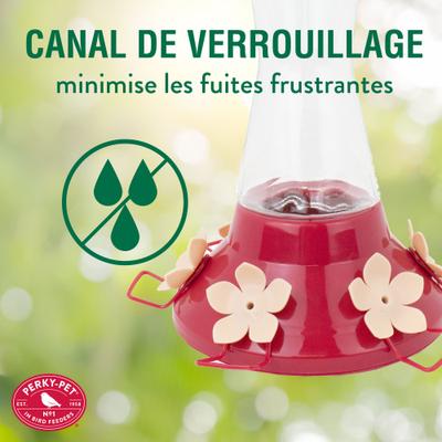 Show full view: Perky-Pet Top-Fill Favored Pinch Waist Glass Hummingbird Feeder, 20-oz slide 6 of 9