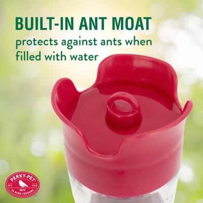 Show full view: Perky-Pet Top-Fill Favored Pinch Waist Glass Hummingbird Feeder, 20-oz slide 8 of 9