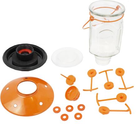 Show full view: Perky-Pet Top-Fill Glass Oriole Wild Bird Feeder slide 8 of 10