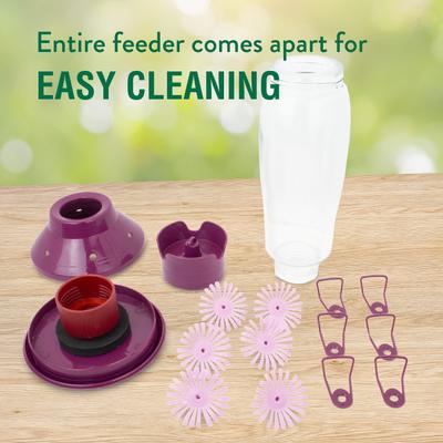 Show full view: Perky-Pet Top-Fill Hummer’s Favorite Glass Hummingbird Feeder slide 7 of 10