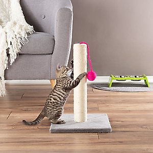 Pet Adobe 17-in Sisal Cat Scratching Post with Toy