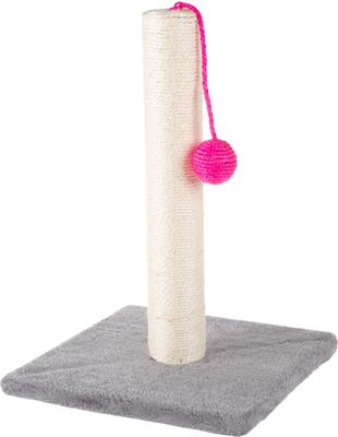 Show full view: Pet Adobe 17-in Sisal Cat Scratching Post with Toy slide 6 of 6