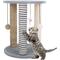 Show in main carousel: Pet Adobe 19.25-in Polyester Cat Scratching Post with Toys, Gray slide 1 of 8