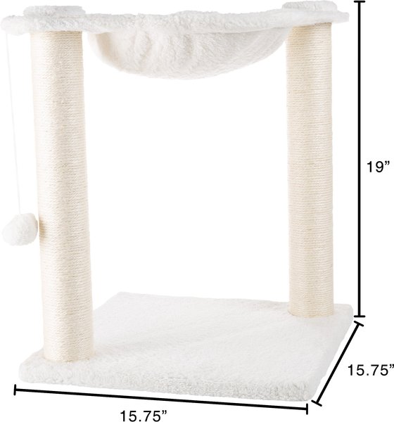 Penn-Plax SLS Cubical 41-in Sisal Cat Tree & Condo