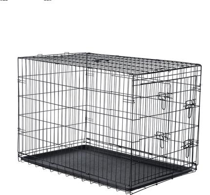 Show full view: Pet Adobe 2-Door Foldable Dog Crate, 42-in slide 5 of 9