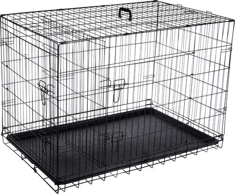 Show full view: Pet Adobe 2-Door Foldable Dog Crate, 42-in slide 6 of 9