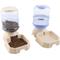 Show in main carousel: Pet Adobe 2-Pack of 3.8L/1G Automatic Dog & Cat Feeders, Tan slide 2 of 7