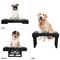 Show in main carousel: Pet Adobe 2 Pet Bowls with Adjustable Stand Dog & Cat Bowls, Black slide 4 of 6