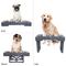Show in main carousel: Pet Adobe 2 Pet Bowls with Adjustable Stand Dog & Cat Bowls, Gray slide 4 of 6