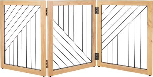Show full view: Pet Adobe 3-Panel Foldable Dog & Cat Gate slide 5 of 6